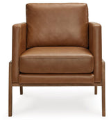 Numund Caramel Accent Chair - Ella Furniture