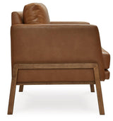 Numund Caramel Accent Chair - Ella Furniture
