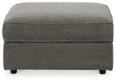 O'phannon Putty 2-Piece Sectional With Ottoman - Ella Furniture