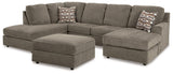 O'phannon Putty 2-Piece Sectional With Ottoman PKG014856 - 29402S2 | 2940211 - Ella Furniture
