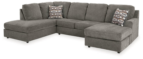 O'phannon Putty 2-Piece Sectional With Ottoman PKG014856 - 29402S2 | 2940211 - Ella Furniture