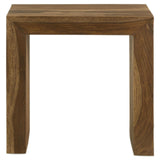 Odilia Rectangular Solid Wood End Table Auburn 708417 - Ella Furniture