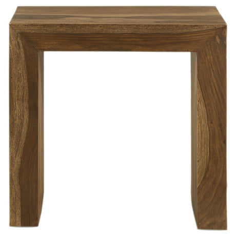 Odilia Rectangular Solid Wood End Table Auburn 708417 - Ella Furniture