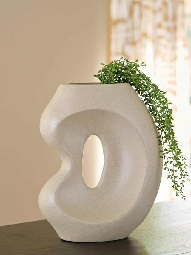 Odion Stone Vase from Ella Furniture
