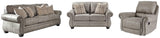 Olsberg Steel Sofa, Loveseat And Recliner - Ella Furniture