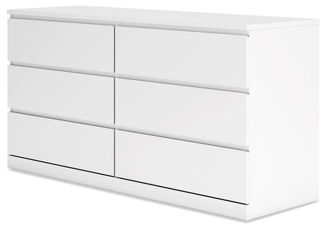 Onita White Dresser - Ella Furniture