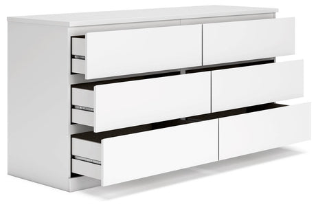 Onita White Dresser - Ella Furniture