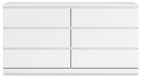 Onita White Dresser - Ella Furniture