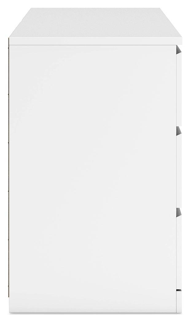 Onita White Dresser - Ella Furniture