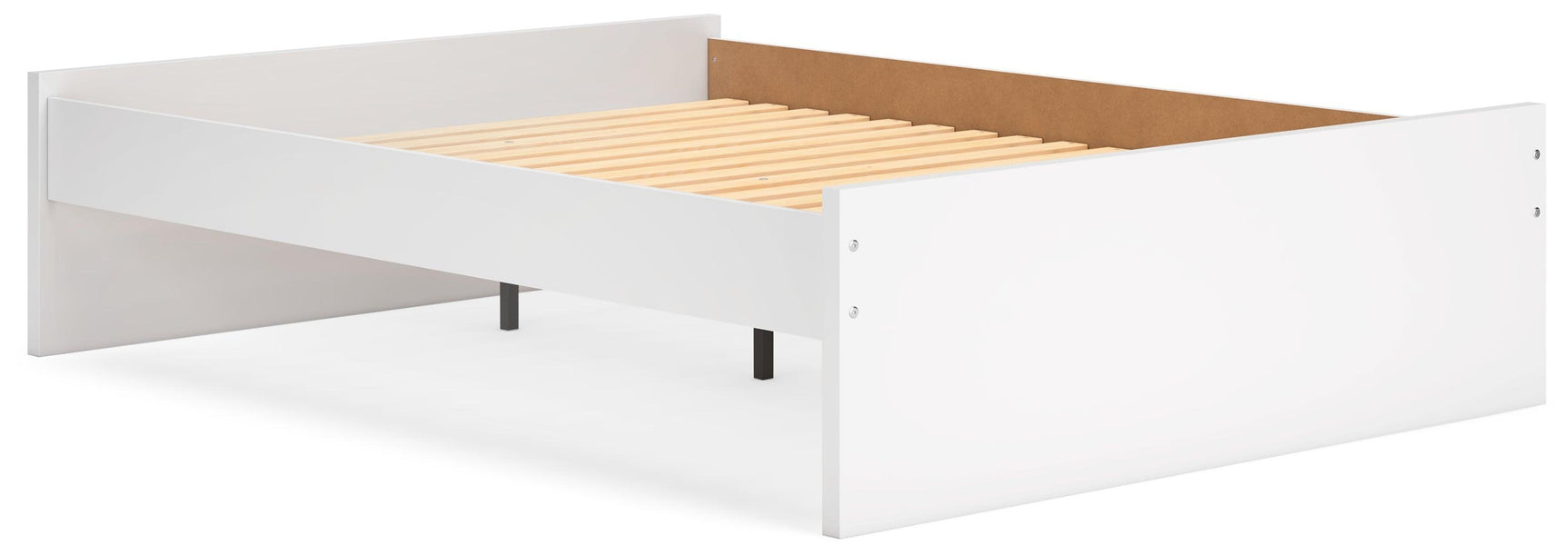 Onita White Queen Platform Bed - Ella Furniture