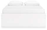 Onita White Queen Platform Bed - Ella Furniture