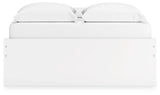Onita White Queen Platform Bed - Ella Furniture