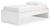 Onita White Twin Platform Bed - Ella Furniture