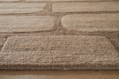 Orest Brown Extra Large Rug detail view