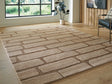 Orest Brown Large Rug from Ella Furniture