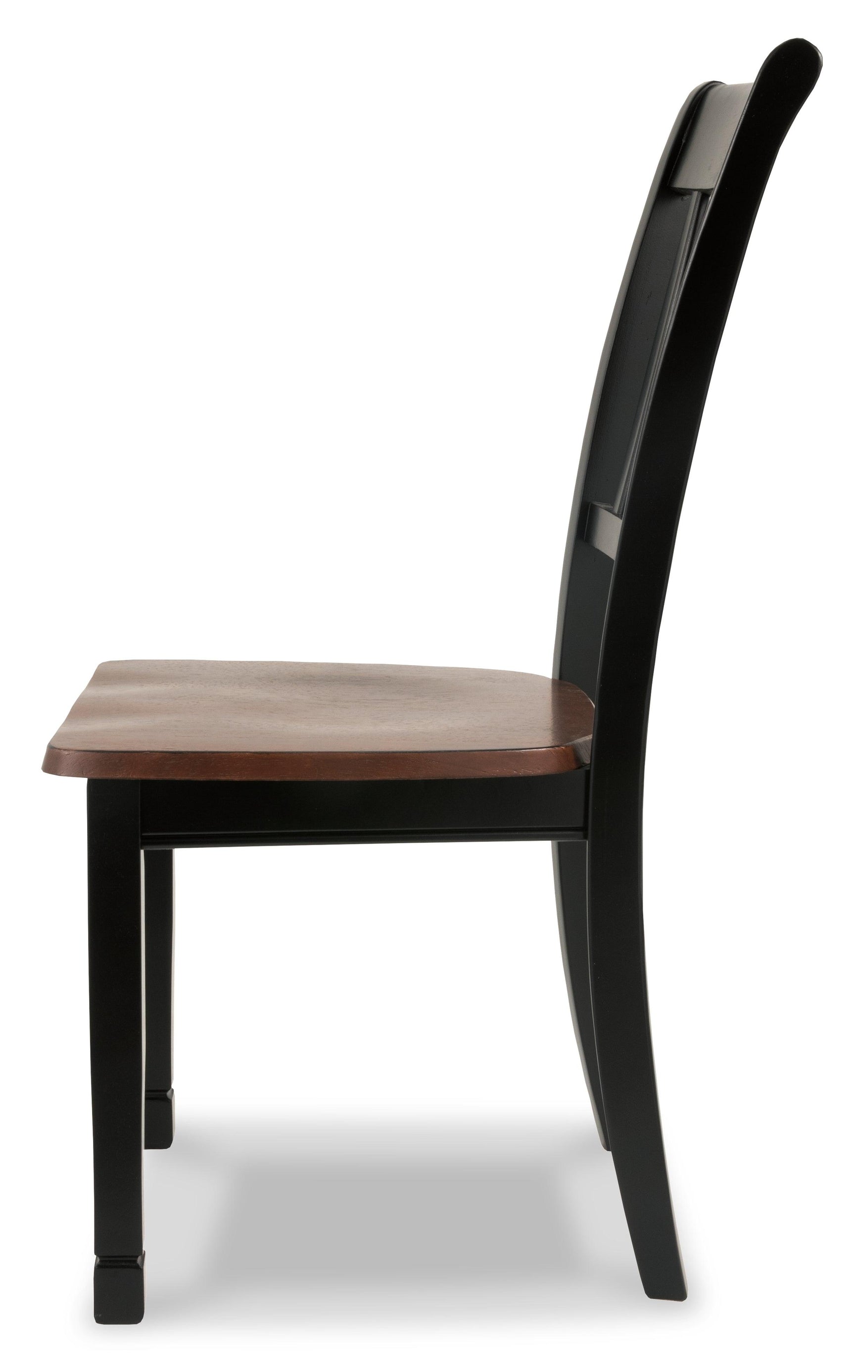 Owingsville Black/brown 2-Piece Dining Room Chair - Ella Furniture