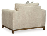 Parklynn Desert Chair And Ottoman - Ella Furniture