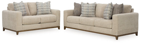 Parklynn Desert Sofa And Loveseat - Ella Furniture