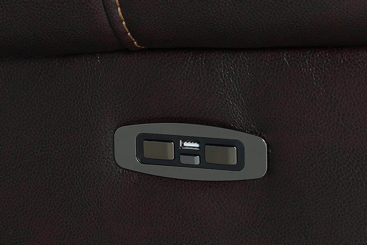 Party Time Brown Reclining Sofa, Loveseat And Recliner - Ella Furniture