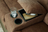 Partymate Brindle 2-Piece Sectional With Recliner - Ella Furniture