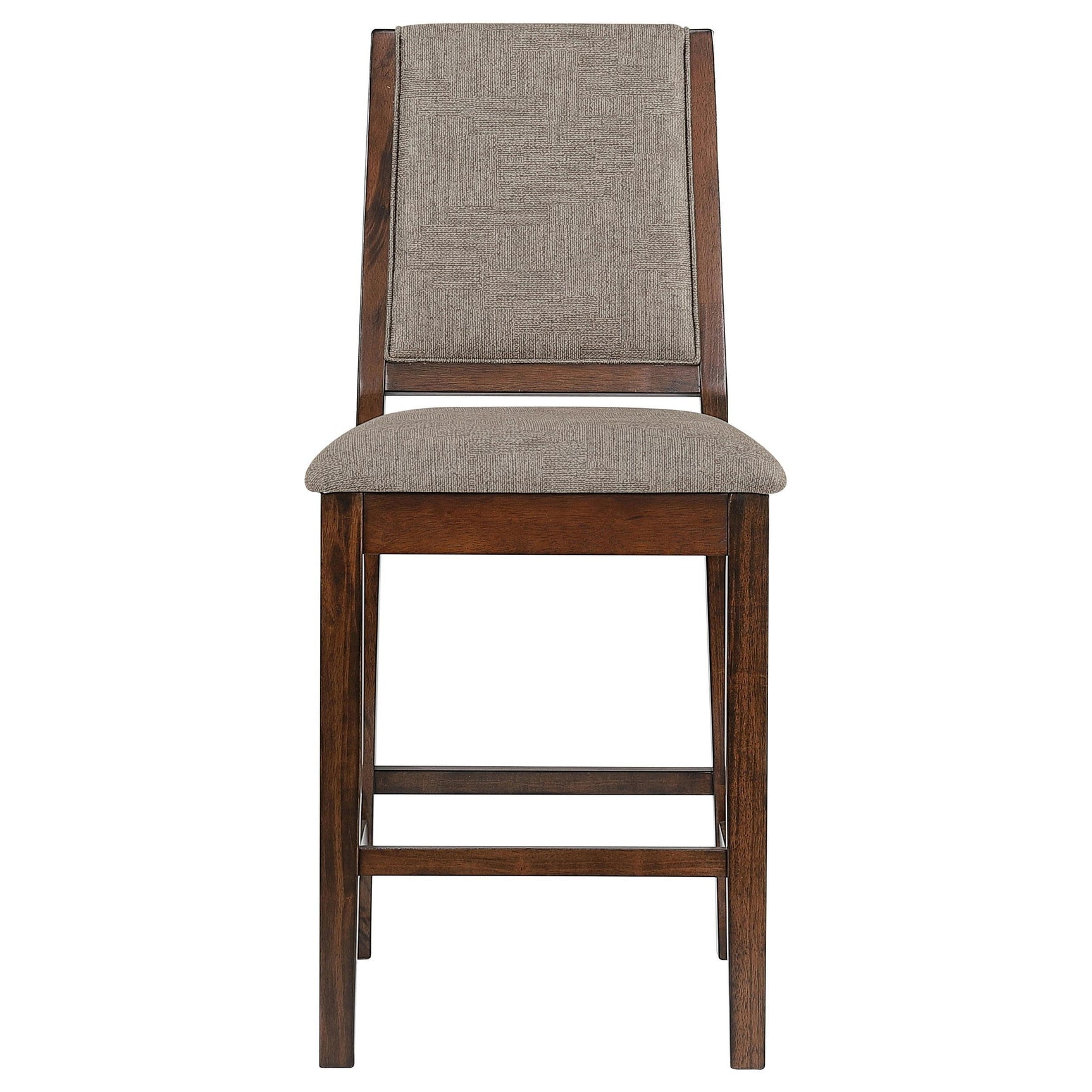 Patterson Upholstered Counter Chair Mango Oak (Set of 2) 108889 - Ella Furniture