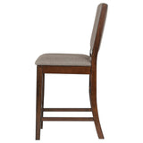 Patterson Upholstered Counter Chair Mango Oak (Set of 2) 108889 - Ella Furniture
