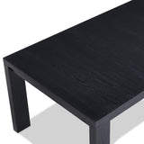 Pelham Black/Gray Modern Solid Wood And Veneers Fabric Upholstered Dining Room Set - Ella Furniture