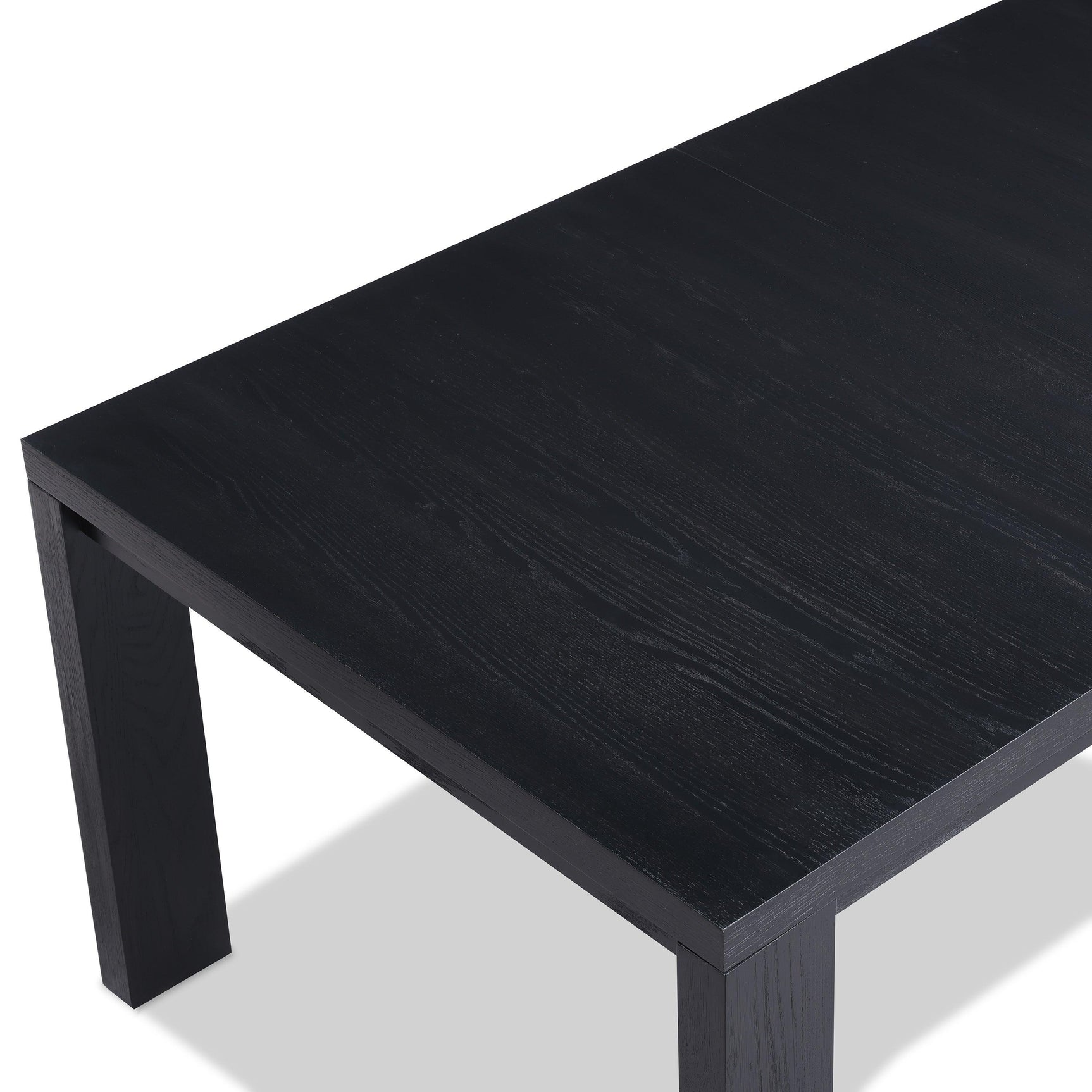 Pelham Black/Gray Modern Solid Wood And Veneers Fabric Upholstered Dining Room Set - Ella Furniture