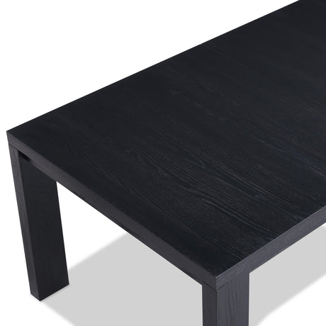 Pelham Black/Gray Modern Solid Wood And Veneers Fabric Upholstered Dining Room Set - Ella Furniture