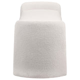 Peoria Velvet Upholstered Accent Bench Ivory 910199 - Ella Furniture