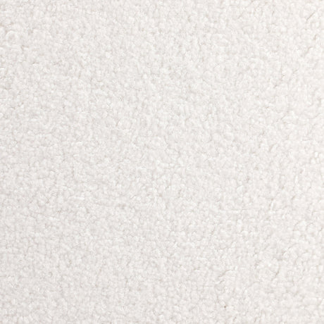 Peoria Velvet Upholstered Accent Bench Ivory 910199 - Ella Furniture