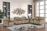 Perry Brown - 3Pc Oversized Reclining Set - Ella Furniture