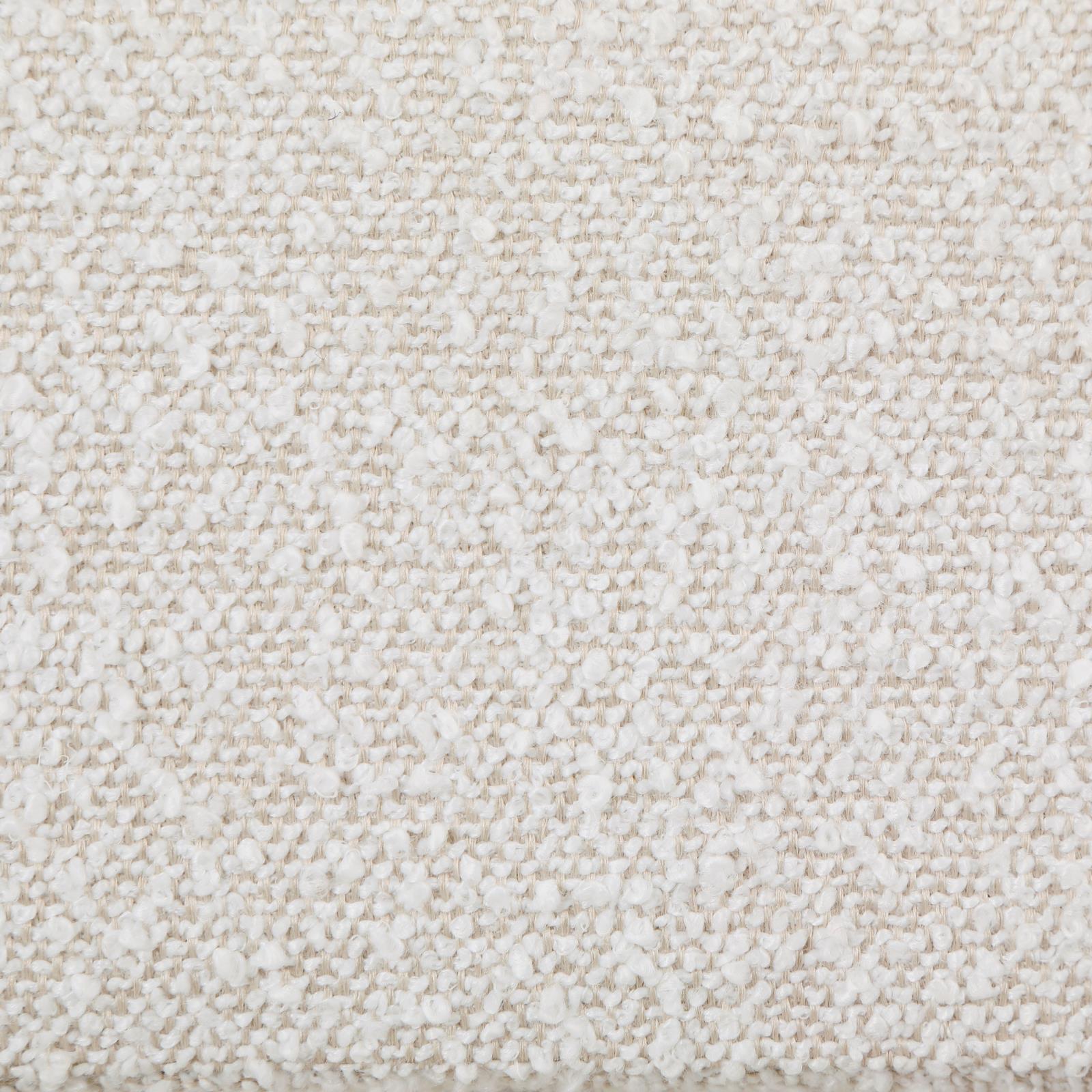 Petra Boucle Upholstered Accent Side Chair White 902881 - Ella Furniture