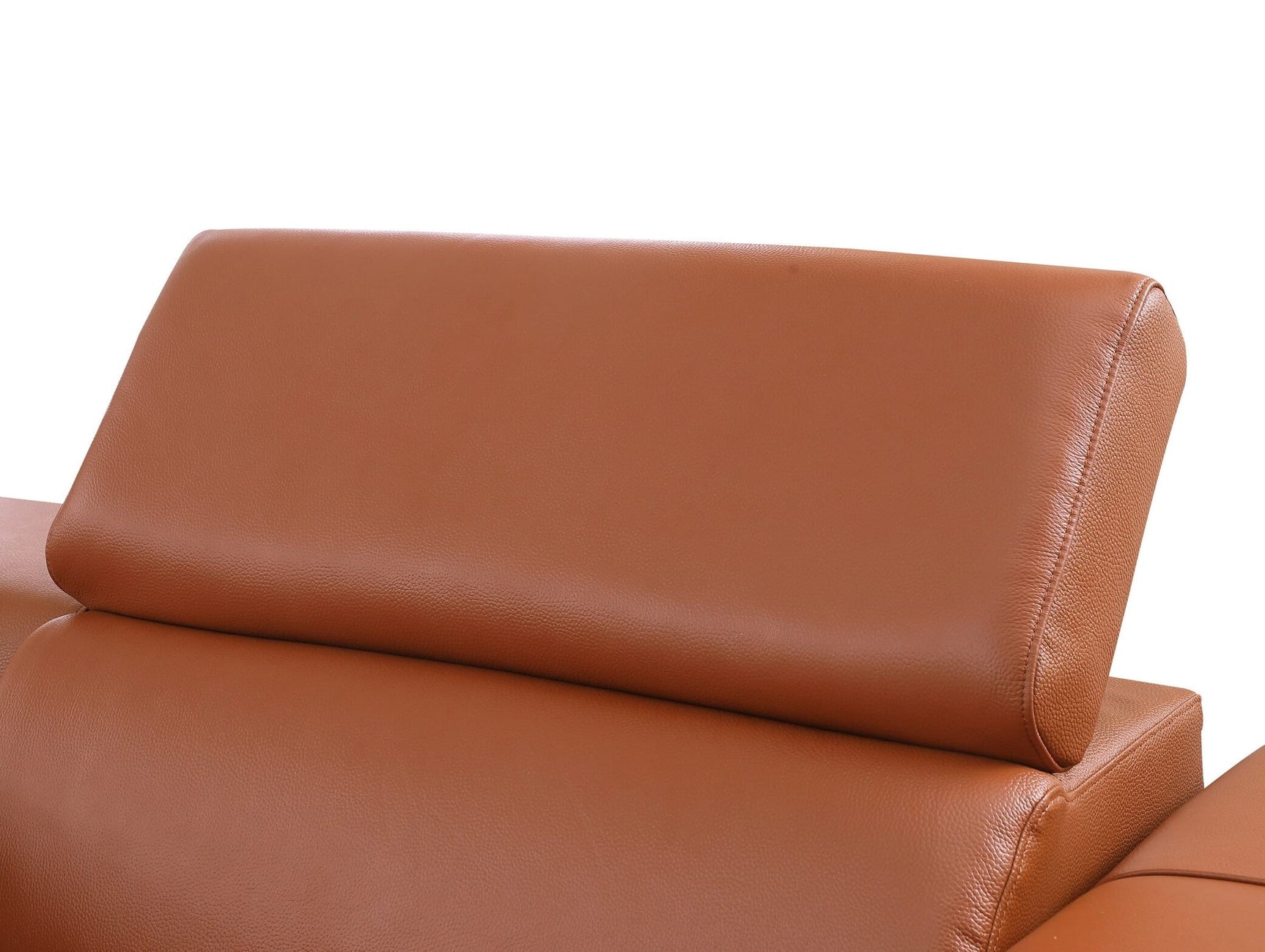 Picasso II Caramel Italian Leather 7-Piece Power Reclining Sectional with 3 Power Seats view 3