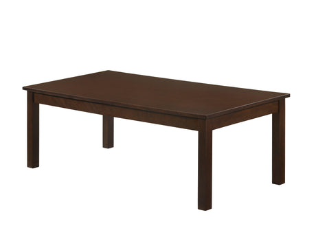 Pierce Brown Modern Contemporary Solid Wood Cocktail Coffee Table - Ella Furniture
