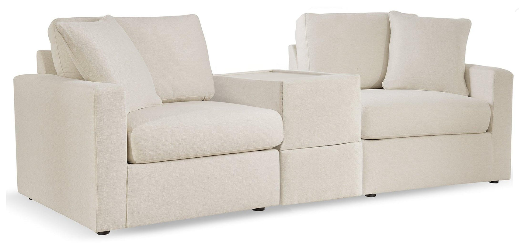 Pillar Oyster Peak Sofa and Loveseat - Ella Furniture