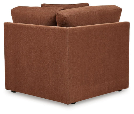 Pillar Spice Peak 5-Piece Sectional with Recliner - Ella Furniture