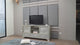 Lyssa Champagne TV Stand