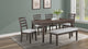 Wagner Dark Brown Storage Rectangular Dining Room Set