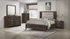 Carlton Brown Upholstered Panel Bedroom Set