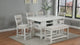 Wendy White Farmhouse Rectangular Counter Height