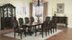 Kiera Brown Formal Extendable Dining Room Set