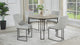 Verano Light Gray Round Dining Room Set