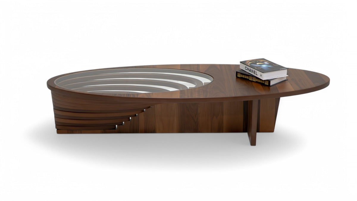 Sasha Walnut Coffee Table
