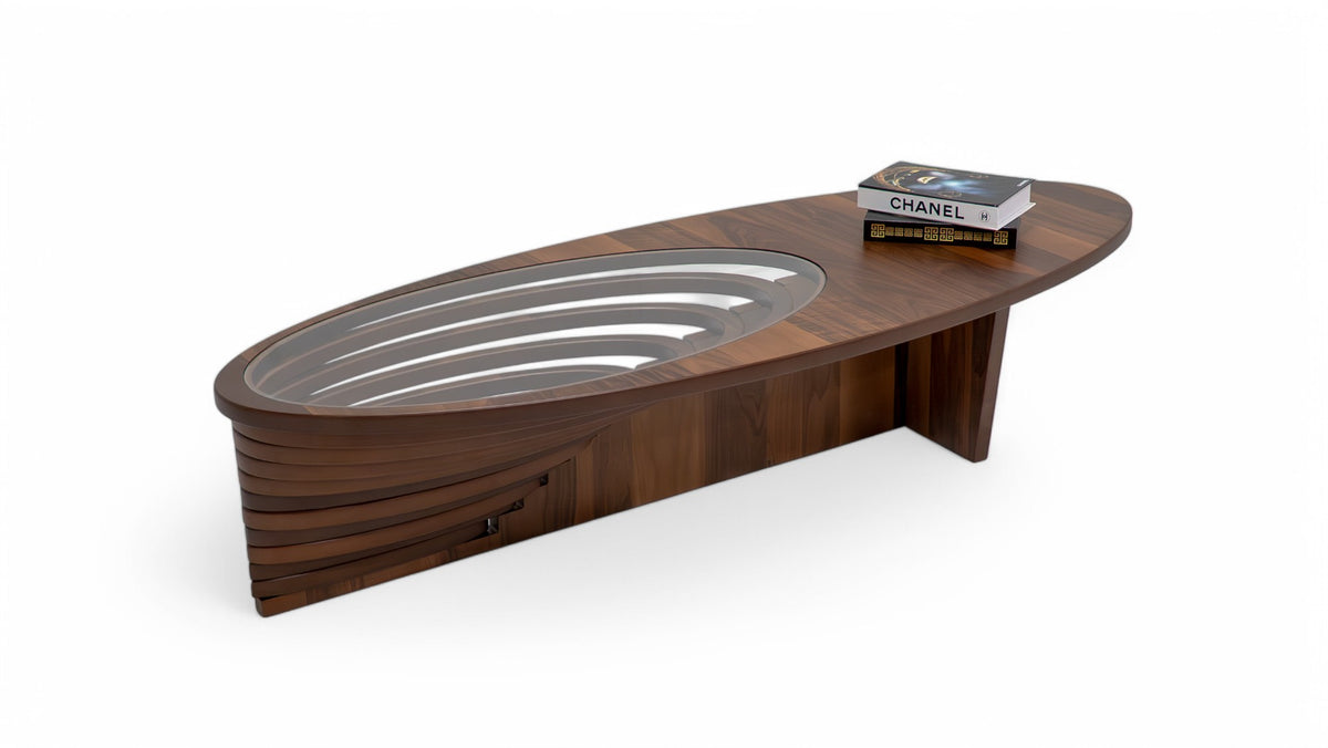 Sasha Walnut Coffee Table