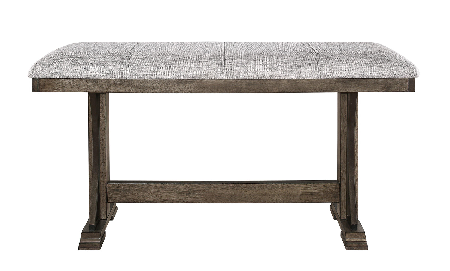 Quincy Grayish Brown Modern Wood Counter Height Dining Room Set - Ella Furniture