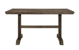 Quincy Grayish Brown Modern Wood Counter Height Dining Room Set - Ella Furniture