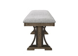 Quincy Grayish Brown Traditional Wood And Veneers Dining Room Set - Ella Furniture