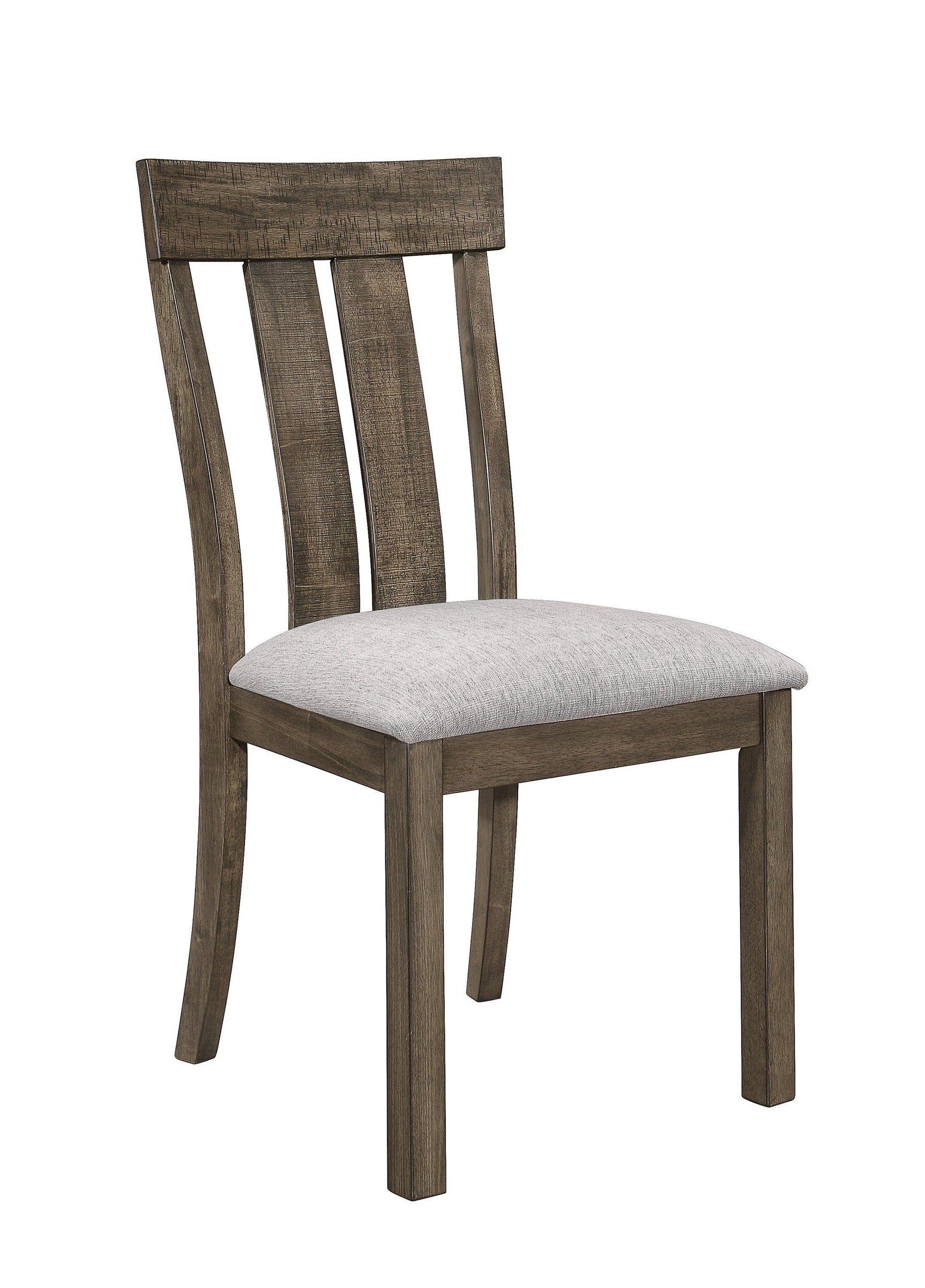 Quincy Grayish Brown Traditional Wood And Veneers Dining Room Set - Ella Furniture