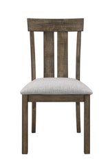 Quincy Grayish Brown Traditional Wood And Veneers Dining Room Set - Ella Furniture